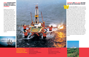 Sonat Transocean offshore oil rig flaring off