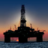 Sonat / Transocean: Cover Offshore Platform at Dusk